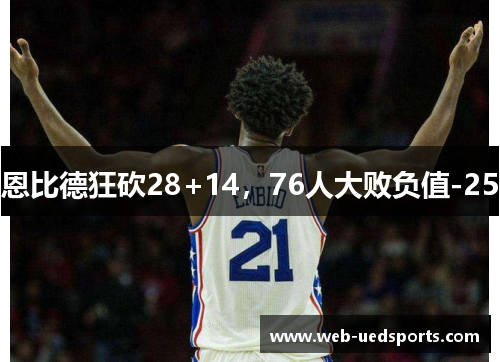恩比德狂砍28+14，76人大败负值-25